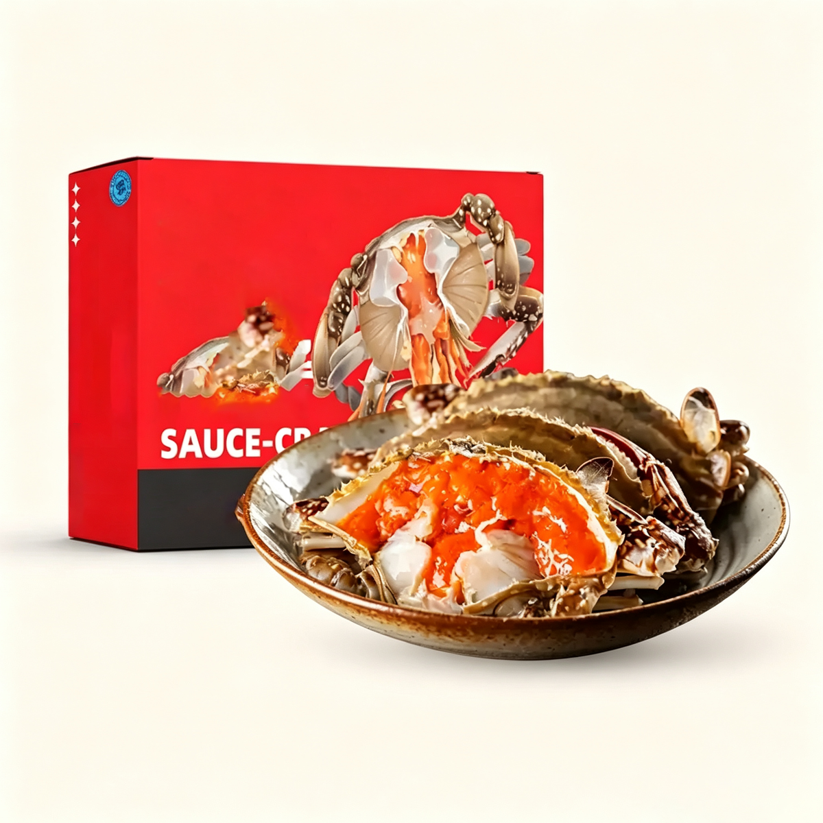 Marinated Raw Soy‑Sauce Swimming Crab